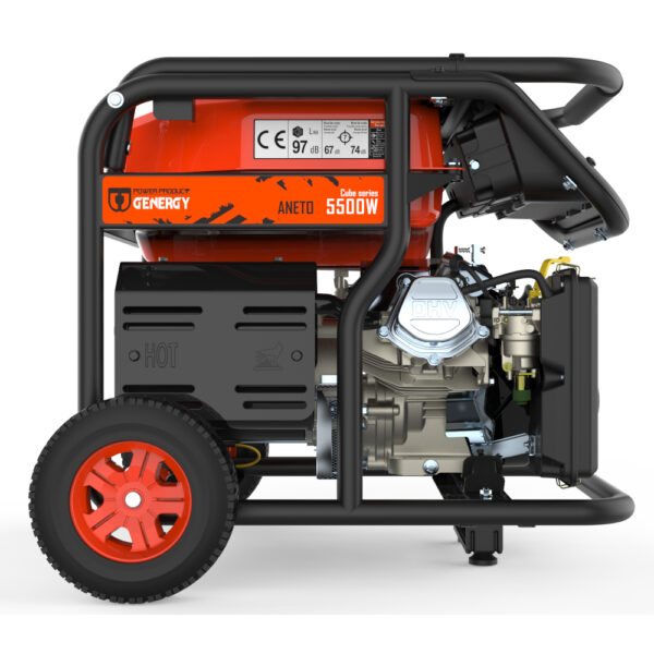 Generador 5500W-230V Gasolina Arranque Manual Modelo Aneto - Imagen 4
