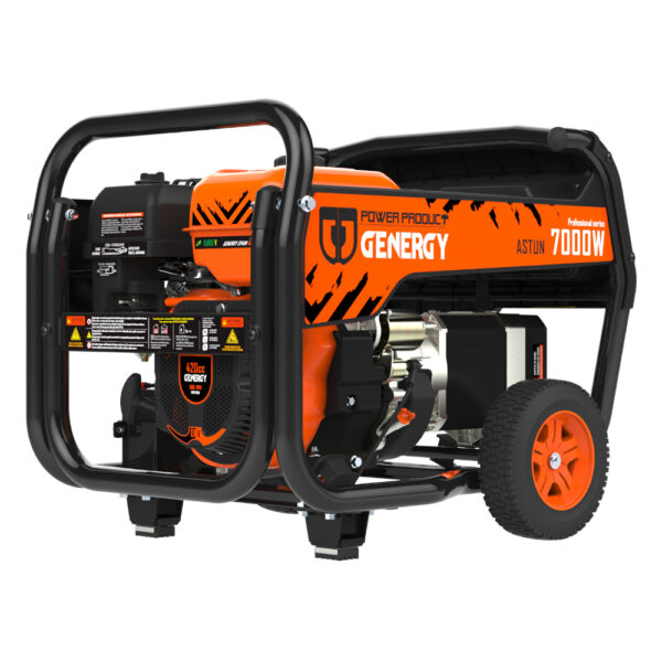Generador 7000W-230V Gasolina Arranque Eléctrico Modelo Astún - Imagen 2
