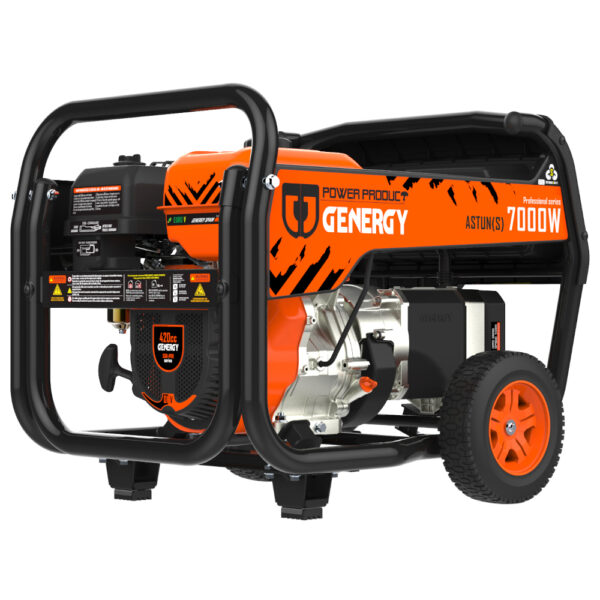 Generador 7000W-230V Gasolina Arranque Manual Modelo Astún-S - Imagen 2