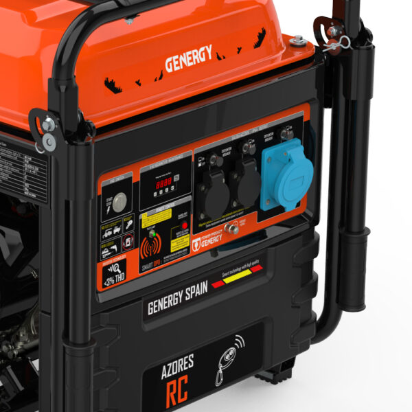 Generador 1100W-230V Inverter Arranque Eléctrico Control Remoto Modelo Azores-RC - Imagen 3
