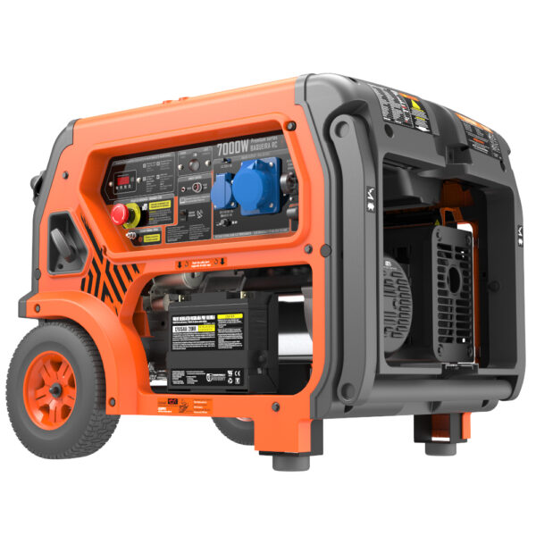 Generador 7000W-230V Gasolina Arranque Eléctrico Modelo Baqueira RC - Imagen 2