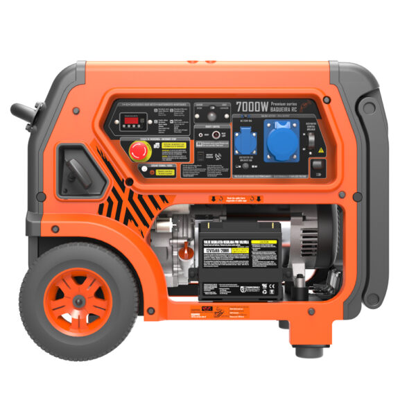 Generador 7000W-230V Gasolina Arranque Eléctrico Modelo Baqueira RC - Imagen 3