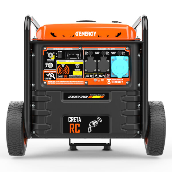 Generador 7500W-230V Inverter Arranque Eléctrico Control Remoto Modelo Creta-RC - Imagen 4