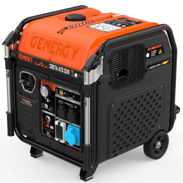 Generador 7500W-230V Inverter Silencioso Arranque Automático Fallo de Red Modelo Creta-ATS Silent - Imagen 2