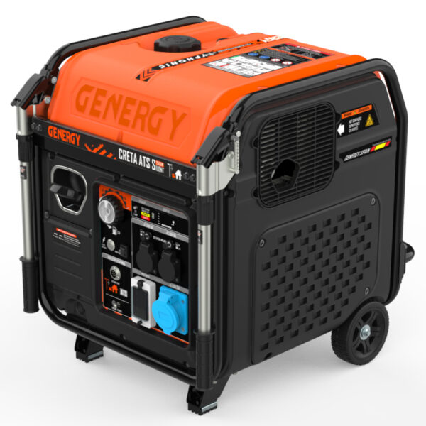 Generador 7500W-230V Inverter Silencioso Arranque Automático Fallo de Red Modelo Creta-ATS Silent - Imagen 3