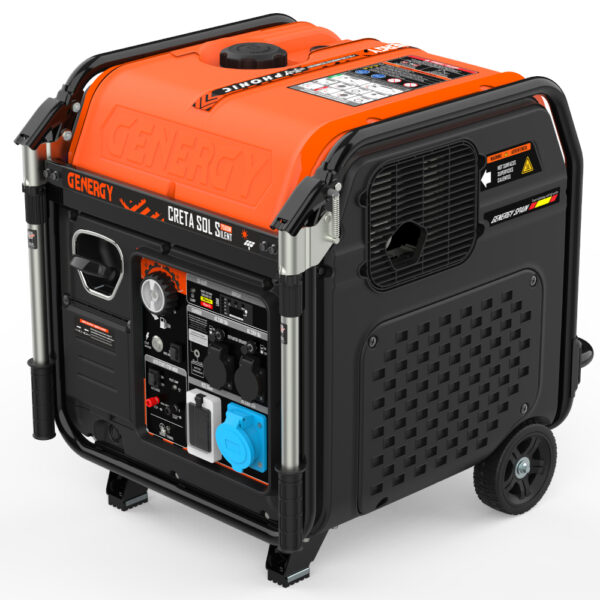 Generador 7500W-230V Inverter Silencioso Arranque Automático Apoyo Solar Modelo Creta-SOL Silent - Imagen 3