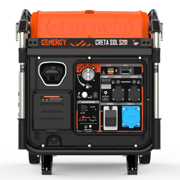 Generador 7500W-230V Inverter Silencioso Arranque Automático Apoyo Solar Modelo Creta-SOL Silent - Imagen 4