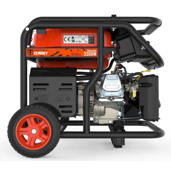 Generador 3300W-230V Gasolina Arranque Manual Modelo Estrela - Imagen 4