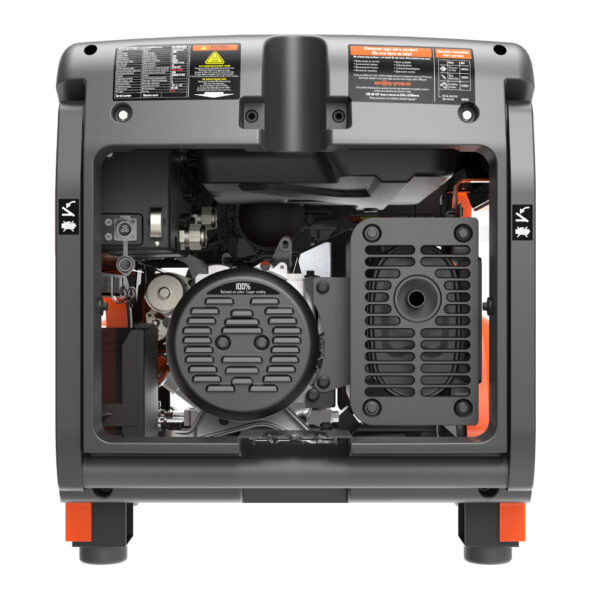 Generador 7000W-400V 6500W-230V Gasolina Trifásico Arranque Eléctrico Modelo Formigal - Imagen 4