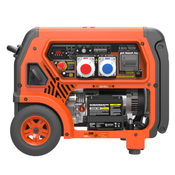 Generador 7000W-400V 6500W-230V Gasolina Trifásico Arranque Eléctrico Modelo Formigal-S - Imagen 3
