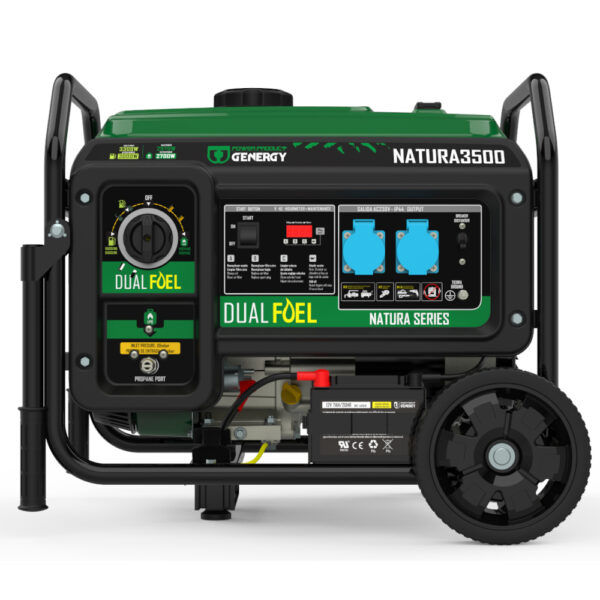 Generador 3300W-230V Gas y Gasolina Arranque Eléctrico Modelo Natura 3500 - Imagen 3