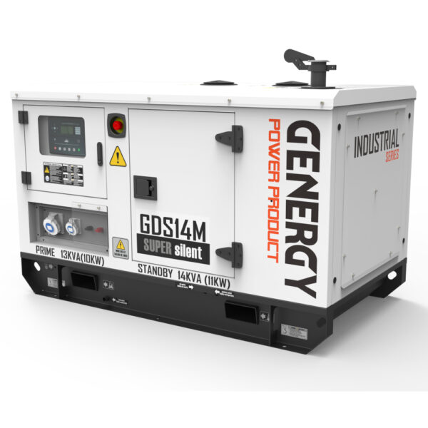 Generador 14kVA 11.000W 230V Diesel Modelo GDS14M - Imagen 2
