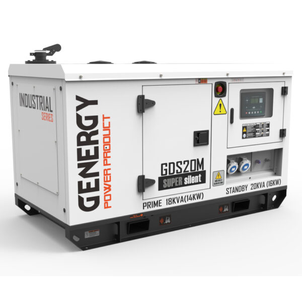 Generador 20kVA 16.000W 230V Diesel Modelo GDS20M - Imagen 2