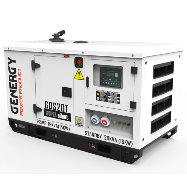 Generador 20kVA 16.000W 400/230V Diesel Modelo GDS20T - Imagen 2