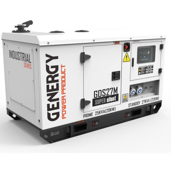 Generador 27kVA 22.000W 230V Diesel Modelo GDS27M - Imagen 2