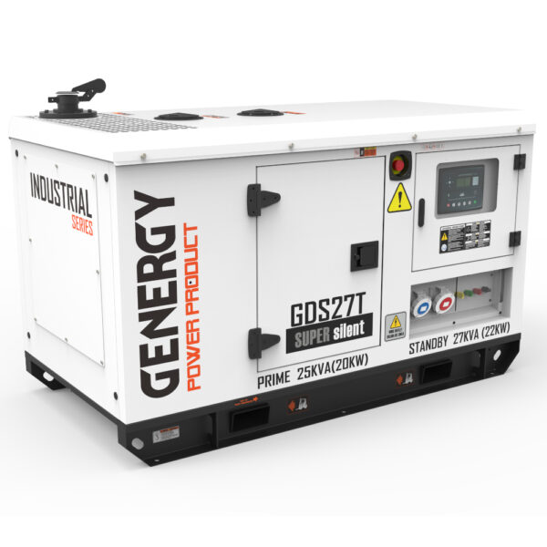 Generador 27kVA 22.000W 400/230V Diesel Modelo GDS27T - Imagen 2