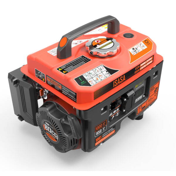 Generador 1000W-230V Gasolina Arranque Manual Modelo Isasa - Imagen 4