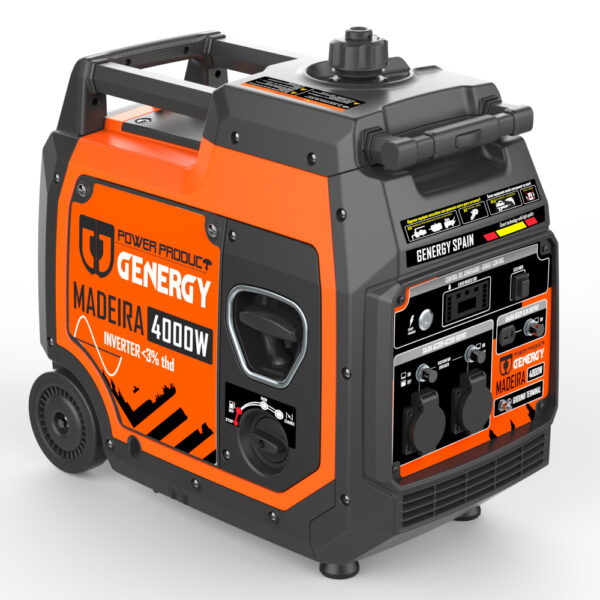 Generador 4000W-230V Inverter Arranque Eléctrico Modelo Madeira