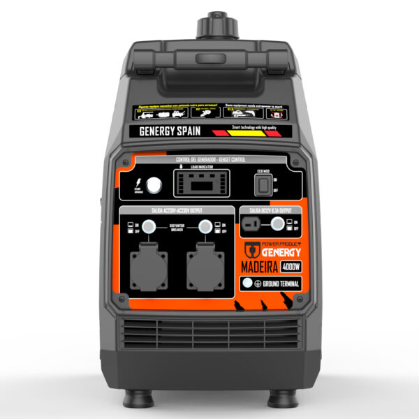 Generador 4000W-230V Inverter Arranque Eléctrico Modelo Madeira - Imagen 3