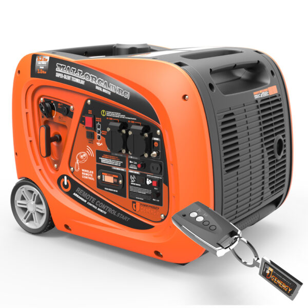 Generador 3200W-230V Inverter Arranque Eléctrico Control Remoto Modelo Mallorca III RC