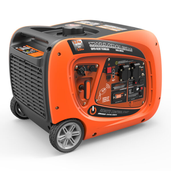 Generador 3200W-230V Inverter Arranque Eléctrico Control Remoto Modelo Mallorca III RC - Imagen 2