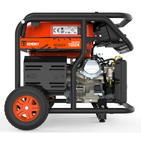 Generador 7000W-230V Gasolina Arranque Manual Modelo Mulhacen - Imagen 4