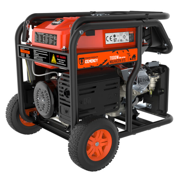 Generador 7000W-230V Gasolina Arranque Automático Fallo de Red Modelo Mulhacen-ATS - Imagen 2