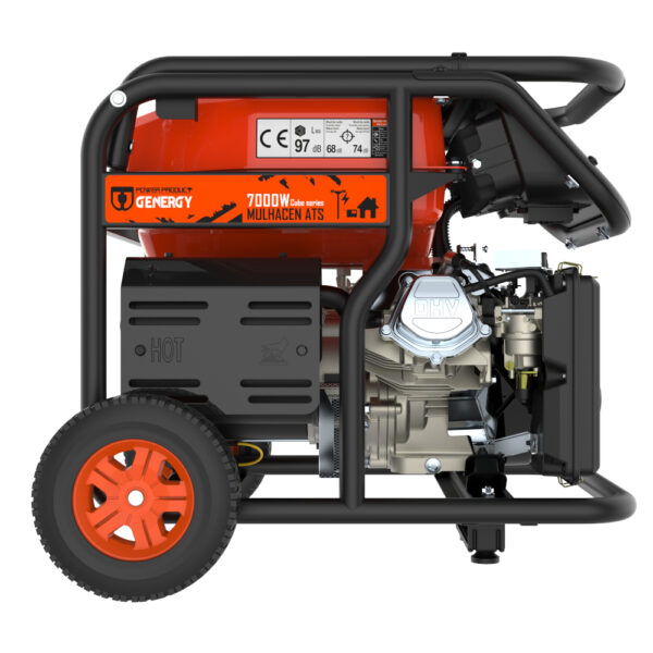 Generador 7000W-230V Gasolina Arranque Automático Fallo de Red Modelo Mulhacen-ATS - Imagen 4
