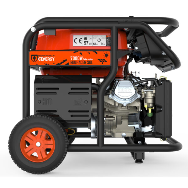 Generador 7000W-230V Gasolina Arranque Automático Apoyo Solar Modelo Mulhacen-SOL - Imagen 4