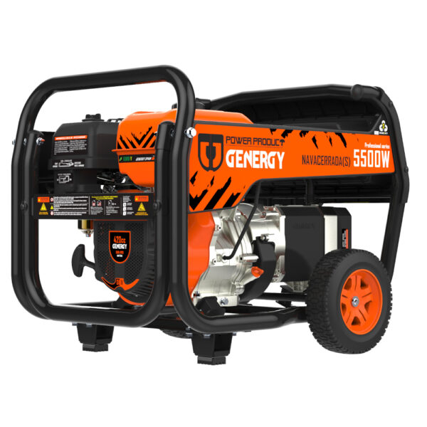 Generador 5500W-230V Gasolina Arranque Manual Modelo Navacerrada-S - Imagen 2