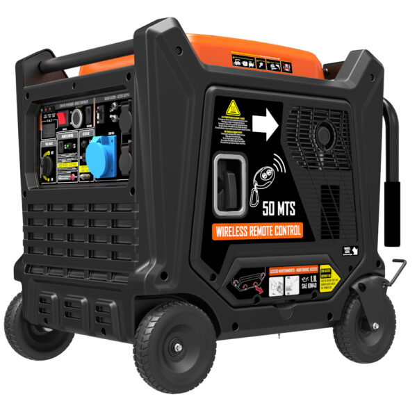 Generador 7500W-230V Inverter Arranque Eléctrico Control Remoto Modelo Tenerife II RC - Imagen 2