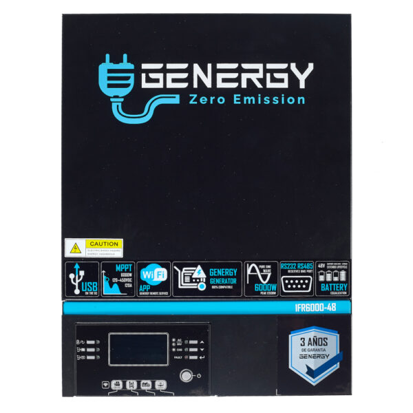 Inversor pared Genergy IFR6000-48V - Imagen 4