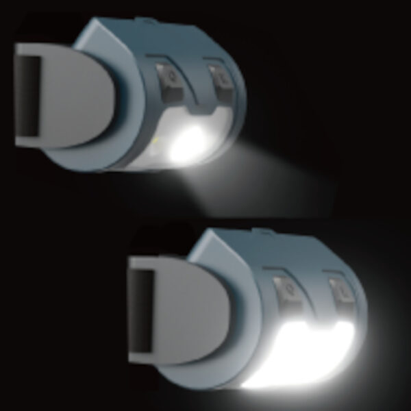 Linterna LED Frontal T2 - 260 LM Spotlight o 360 LM Floodlight - Imagen 2