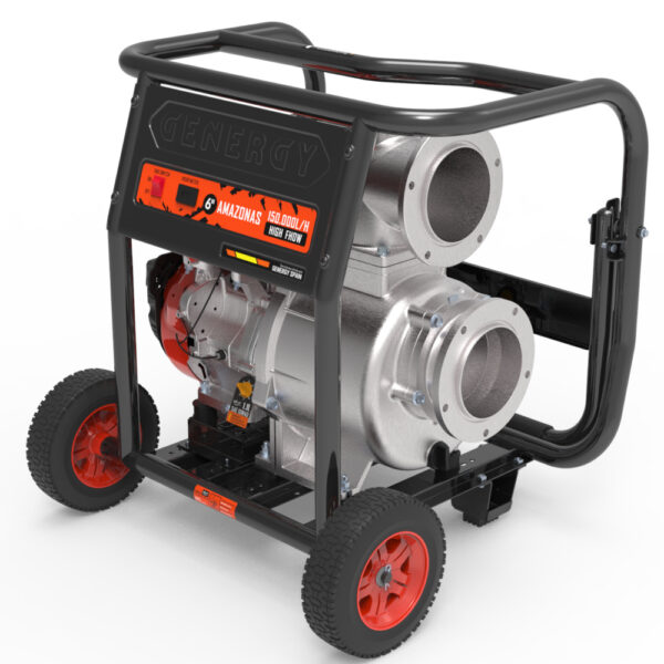 Motobomba Gasolina Amazonas 150.000 L/H 20 Mts Arranque Manual - Imagen 2