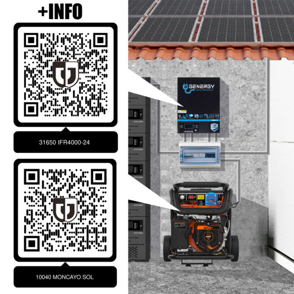 Kit Solar Genergy Eco 4000 (Moncayo-SOL + IFR4000) - Imagen 3