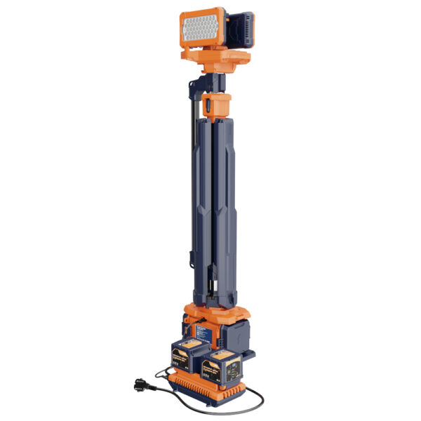 Torre Telescópica de Iluminación Portátil DIRECT-300 14000 lumens 3,1 metros - Imagen 2
