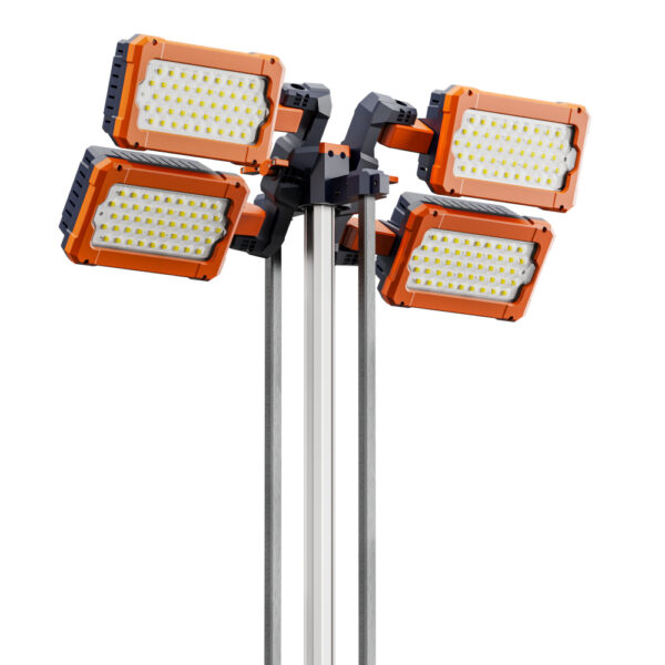Torre Telescópica de Iluminación Portátil DIRECT-500-XL 52000 lumens 5,3 metros - Imagen 3