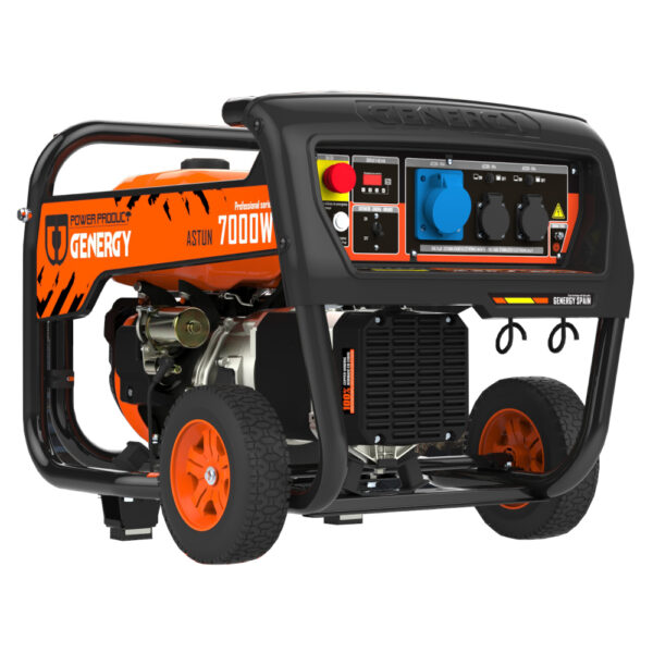 Generador 7000W-230V Gasolina Arranque Eléctrico Modelo Astún