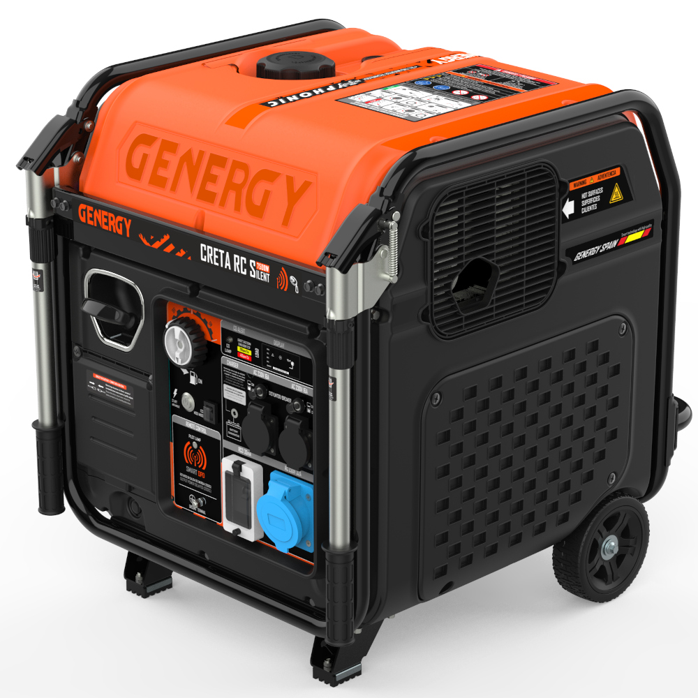 Generador Creta RC Silent 7500W-230V Inverter Silencioso Control Remoto - Imagen 3