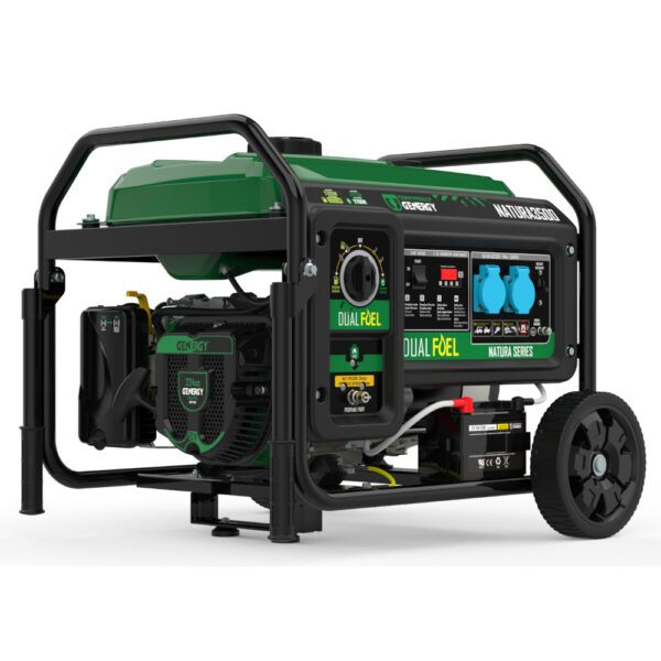 Generador 3300W-230V Gas y Gasolina Arranque Eléctrico Modelo Natura 3500