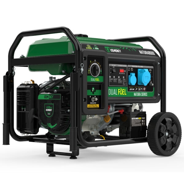 Generador 8500W-230V Gas y Gasolina Arranque Eléctrico Modelo Natura 8000