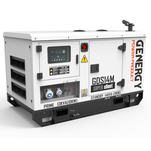Generador 14kVA 11.000W 230V Diesel Modelo GDS14M