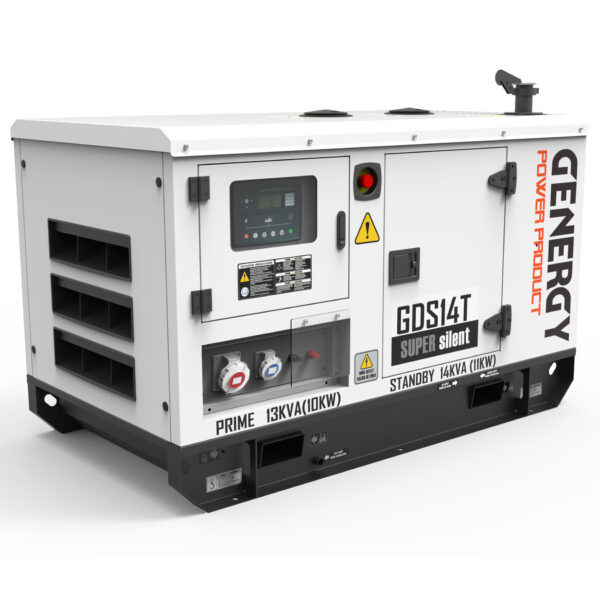 Generador 14kVA 11.200W 400/230V Diesel Modelo GDS14T