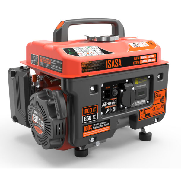 Generador 1000W-230V Gasolina Arranque Manual Modelo Isasa