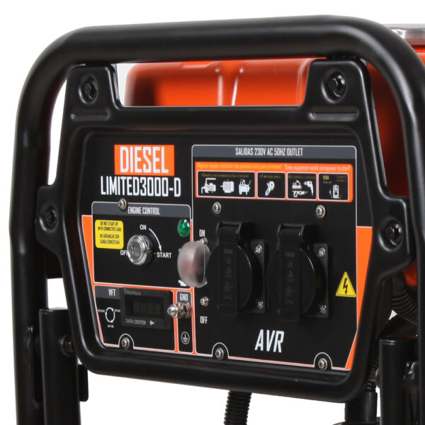 Generador Limited 3000-D Diésel 3000W 230V Arranque Eléctrico - Imagen 3