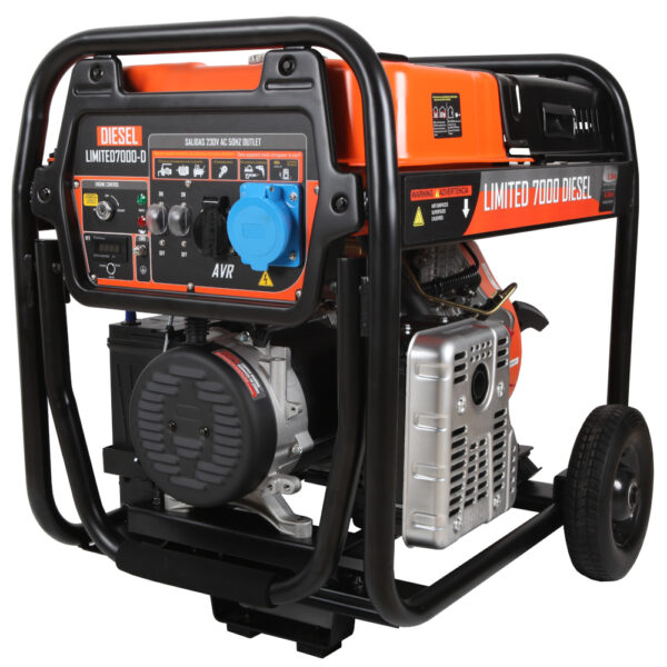 Generador Limited 7000-D Diésel 6500W 230V Arranque Eléctrico