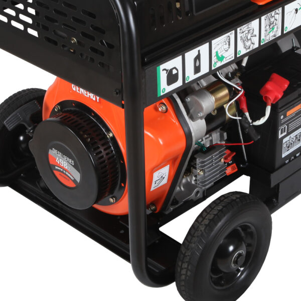 Generador Limited 7000-D Diésel 6500W 230V Arranque Eléctrico - Imagen 4