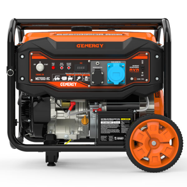 Generador MG 7000E-RC Gasolina 7000W 230V Arranque Remoto - Imagen 3