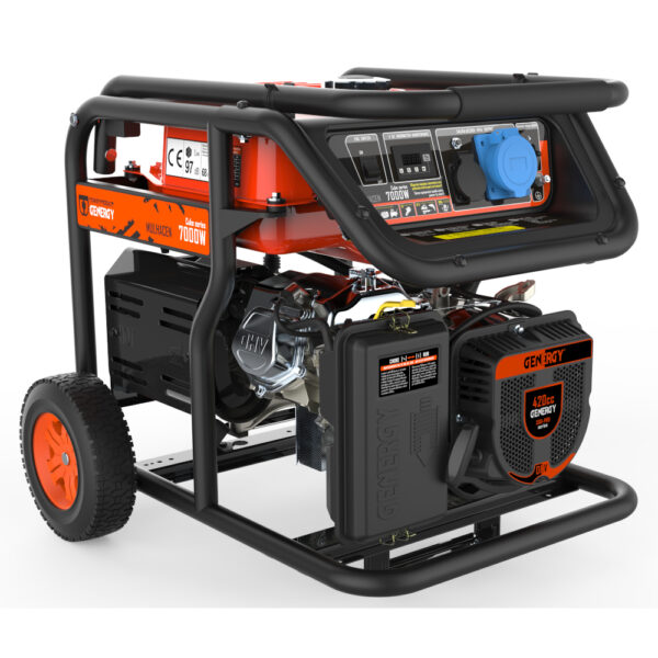 Generador 7000W-230V Gasolina Arranque Manual Modelo Mulhacen