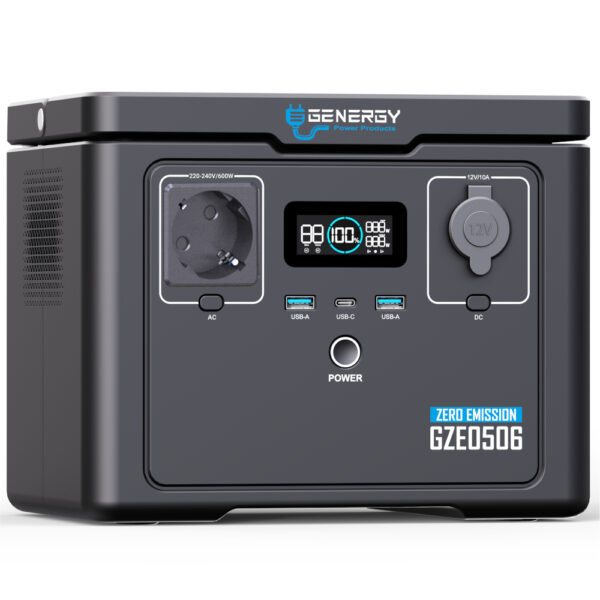 Estación de Energía GZE-0506 512 Wh 600 W